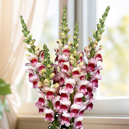 Фото Львиный зев Мэриленд Слива в цвету