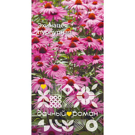 Фото Семена Эхинацея пурпурная, 0,3 гр. Дачный роман